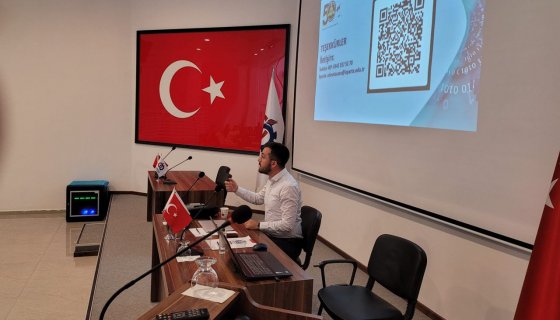 30.05.2022 tarihinde Kütahya Organize Sanayide yapmış olduğumuz konuşma