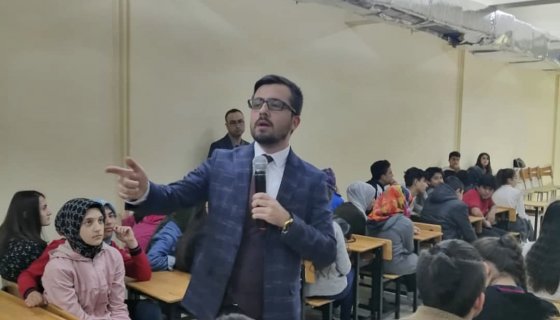 Isparta ilindeki 03.03.2020 tarihli Kadir Boylu Ortaokulunda yapmış olduğumuz konuşma